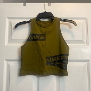 Nike athletic crop top